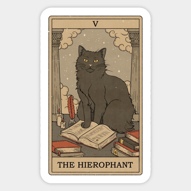 The Hierophant Sticker by thiagocorrea